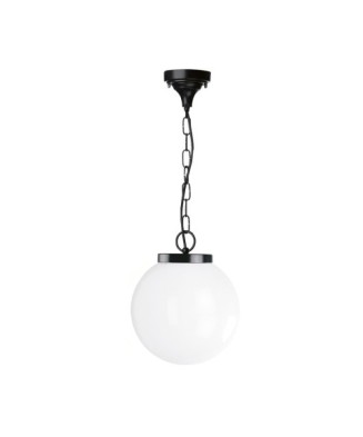 Suspensión clásica GLOBI IP43 E27 42W Negro | Novolux