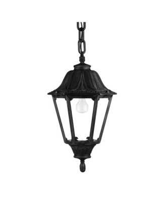 Suspensión clásica INDURA BIG 6 IP55 E27 42W Negro | Novolux