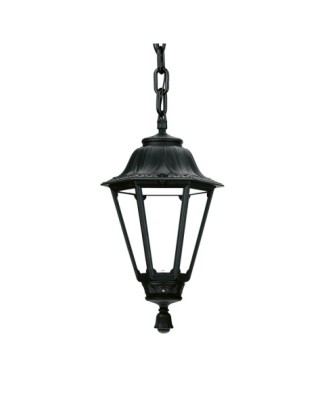 Suspensión clásica INDURA MEDIUM 6 IP55 E27 42W Negro | Novolux