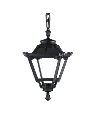 Suspensión clásica INDURA MINI 4 IP55 E27 42W Negro | Novolux