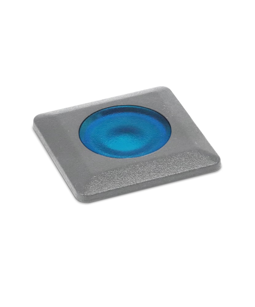 Empotrable pared/suelo RAIN Square Blue Gris | Novolux