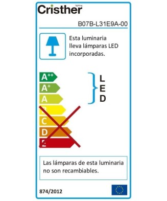 Kit de sustitución 9 lamp led ACC ELECT GUNTHER LED GX53 9x7W | Novolux