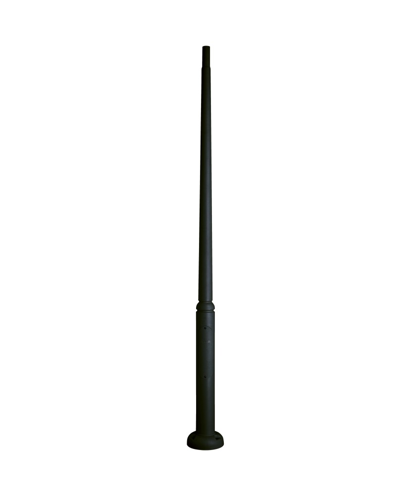 Poste TopØ60 POSTES Resina Mod. 3500mm Negro | Novolux