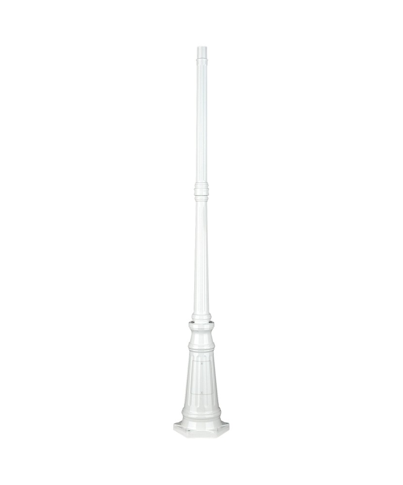 Poste clásico TopØ45 POSTES 1710mm Blanco | Novolux