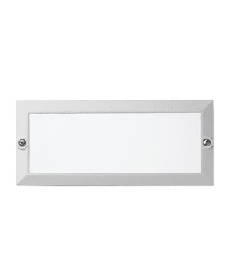 Empotrable pared GAMMA No grid IP54 LED SMD AC 9W 1170lm CRI80 3000K Blanco