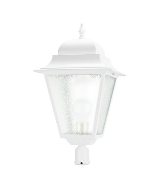 Luminaria para poste ELITE 4 IP43 E27 70W Blanco | Novolux