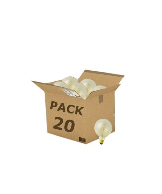 Pack 20 lámparas VINTAGE 40W E27 | Novolux