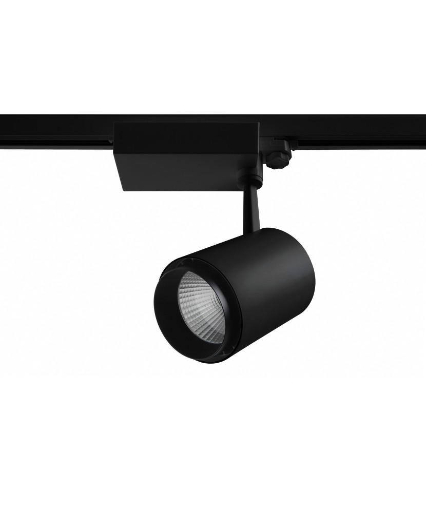 Proyector carril LED LIRA Negro | Novolux