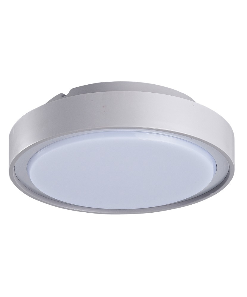 Aplique AELÍS IP65 LED SMD 13W 1050lm CRI80 4000K Gris | Novolux