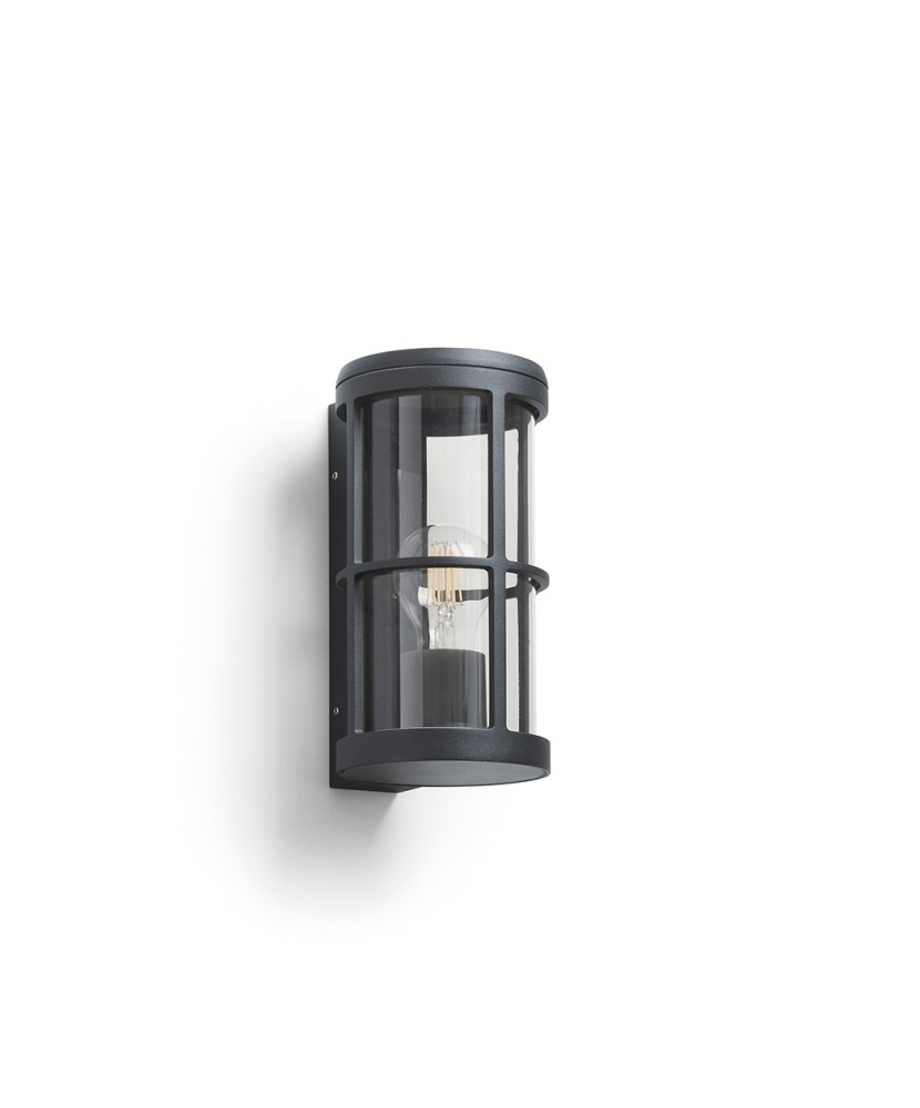 Aplique LUG IP54 E27 18W Antracita | Novolux