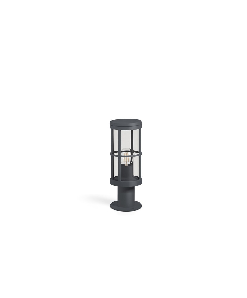 Baliza LUG IP54 E27 18W 350mm Antracita | Novolux