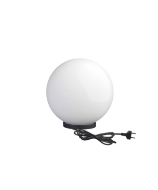 Luminaria de suelo/sobremesa GLOU IP44 E27 23W Negro | Novolux