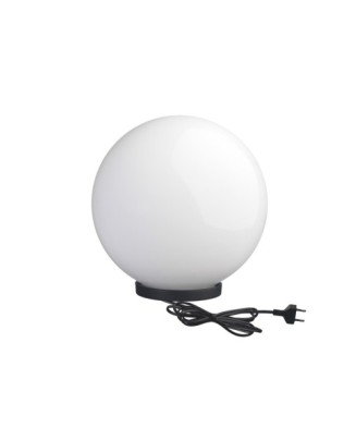 Luminaria de suelo/sobremesa GLOU Large IP44 E27 30W Negro | Novolux