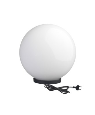 Luminaria de suelo/sobremesa GLOU Jumbo IP44 E27 30W Negro | Novolux