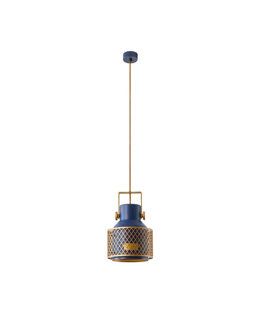 Suspensión TOSCA Small E27 60W Azul | Novolux