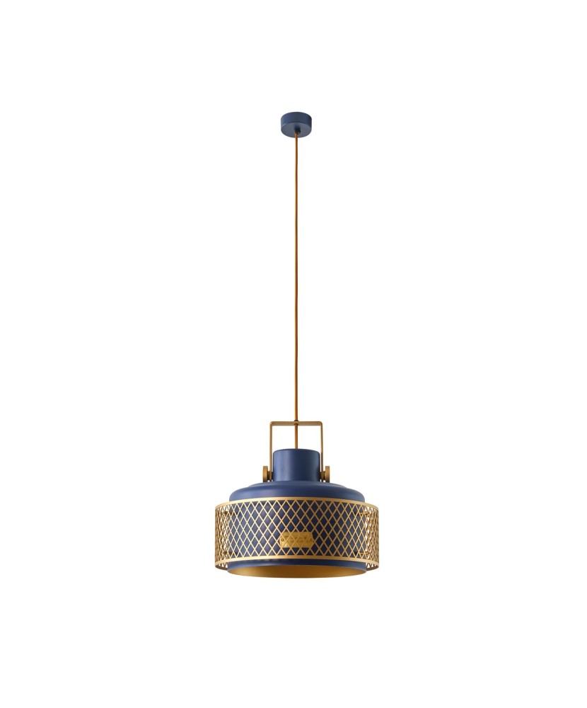 Suspensión TOSCA Large E27 60W Azul | Novolux