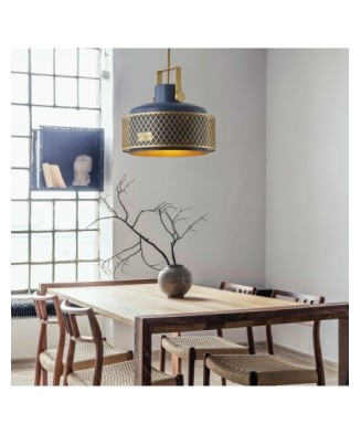 Suspensión TOSCA Large E27 60W Azul | Novolux