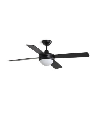 Ventilador NICK E27 2x6W Negro | Novolux