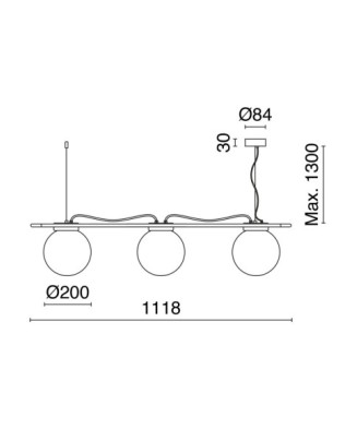 Colgante OXY | Novolux