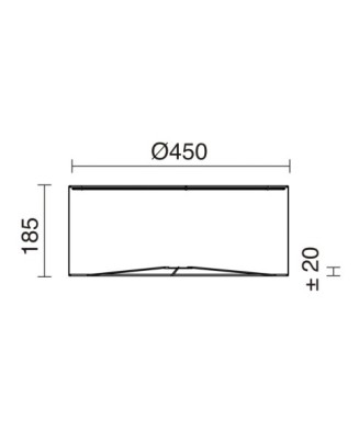 Pantalla DIAGONAL Cobre sintético | Novolux