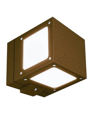 Aplique ANUBIS IP65 GX24-d3 26W 90º Marrón óxido | Novolux